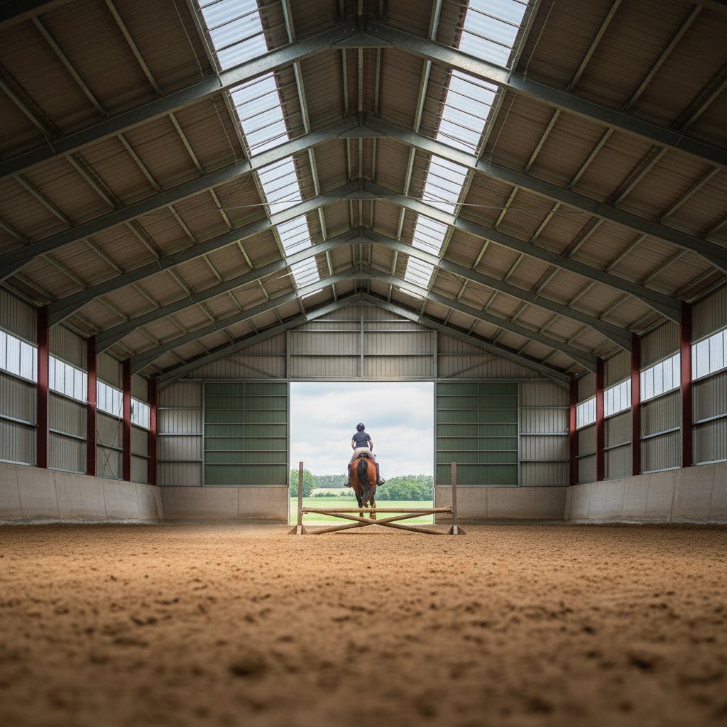 Arena Ceiling Height: Why Every Metre Counts for Your Horses and Business in 2026