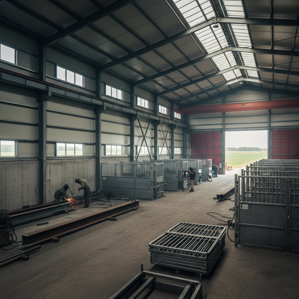 Optimising Your Farm with a 12m Wide Agricultural Hangar from Swed-Trac