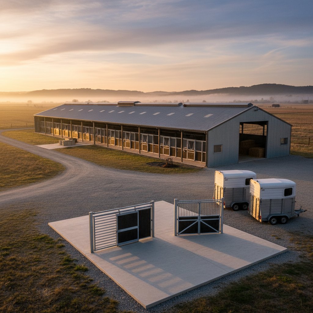 Commercial stable 20 boxes: how to choose