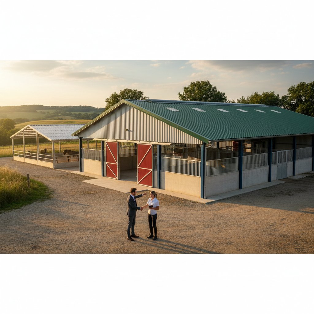 Optimal 12-Metre Wide Agricultural Hangars from Lithuania: Your European Partner