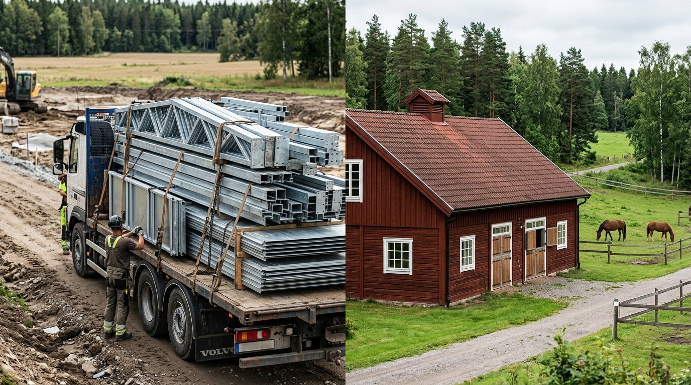 Ekonomihall Byggsats vs. Nyckelfärdigt: Din Guide till Optimala Jordbrukshallen 2026